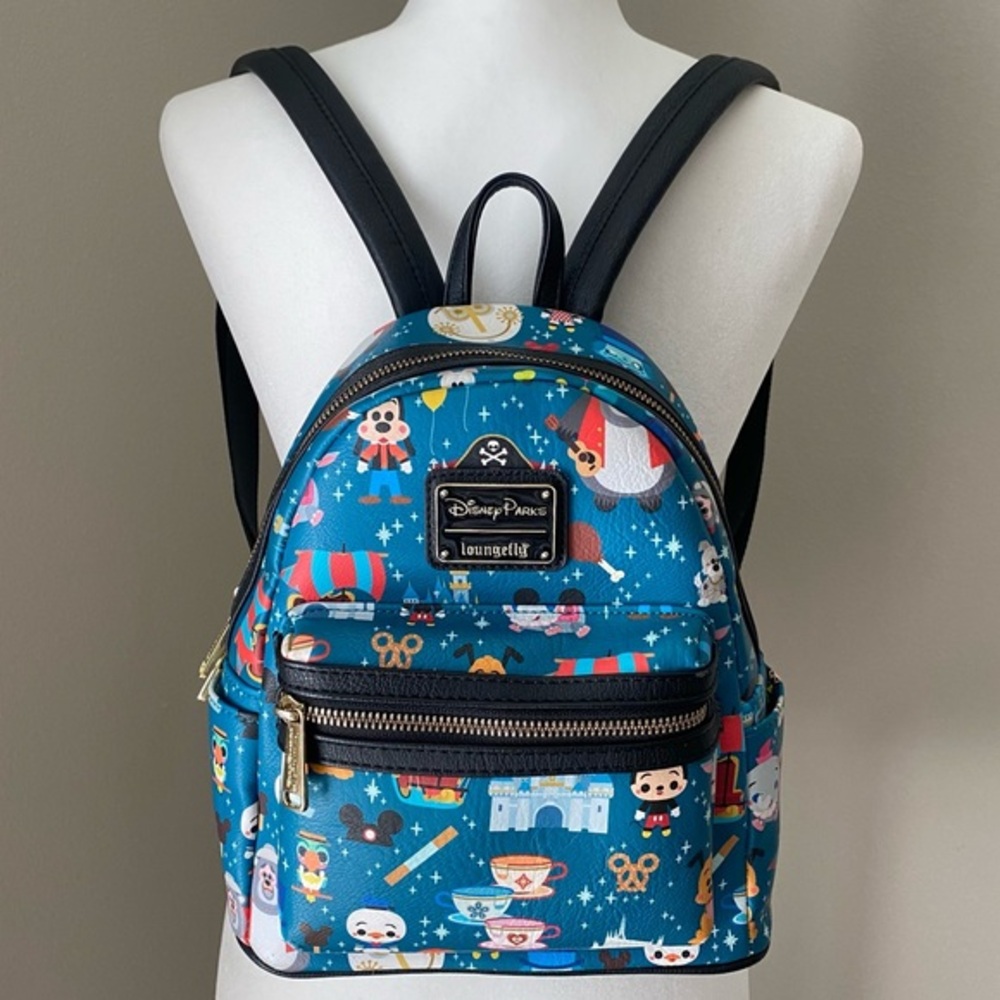 LOUNGEFLY | DISNEY MAGIC KINGDOM ICONS MINI BACKPACK